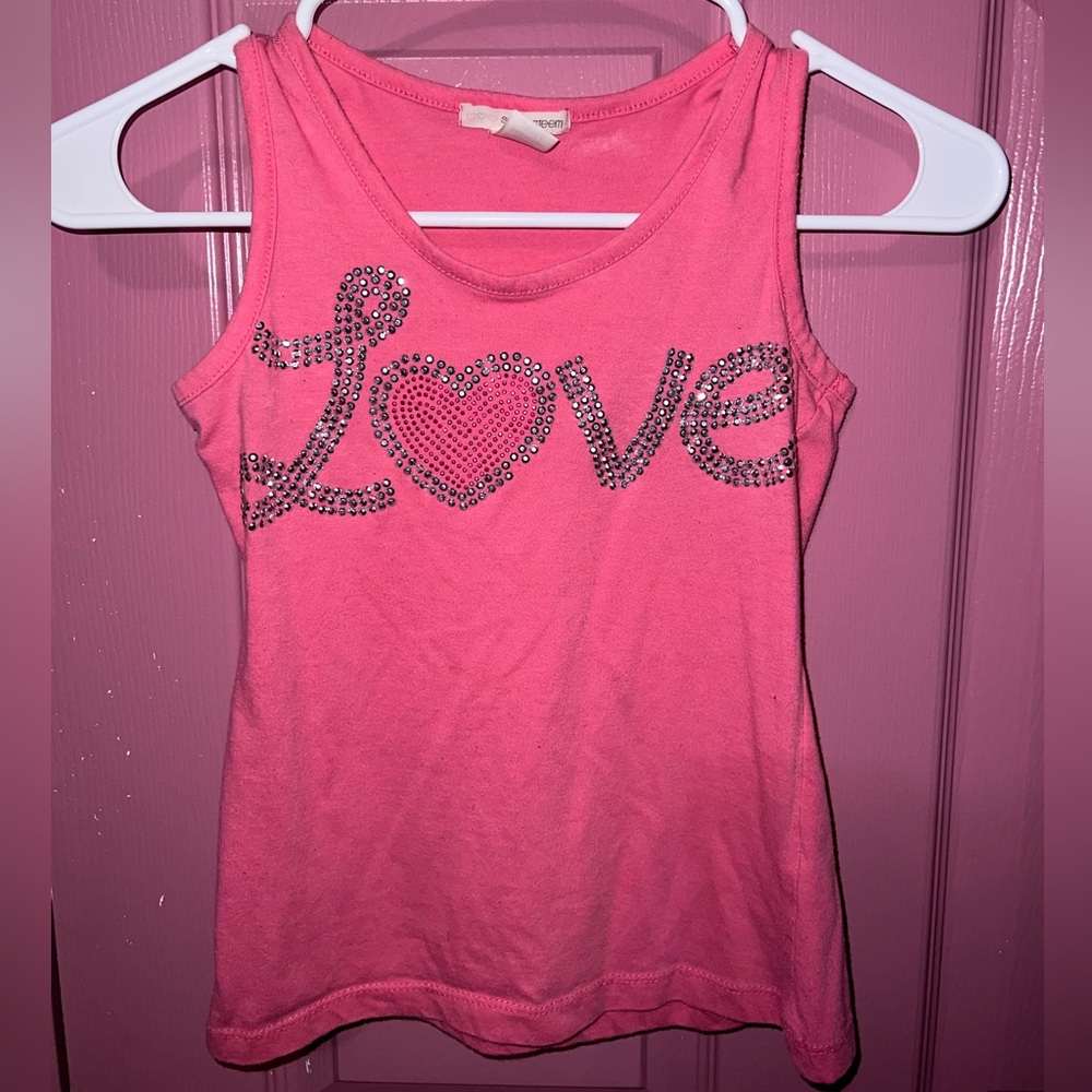 Cute “Love” Camisole for girls.